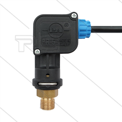 PR5 - Drukschakelaar - micro - 1/4" bu - inschakeldruk 15 Bar - max 350 Bar - (blauwe markering)