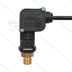 PR5 - Drukschakelaar - micro - 1/4" bu - inschakeldruk 40 Bar - max 350 Bar - (zwarte markering)