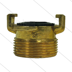 Snelkoppeling - messing - Geka - 1 1/4" bu