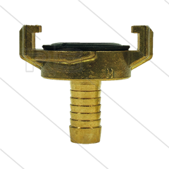 Snelkoppeling - messing - Geka - Ø13mm - 1/2" pilaar
