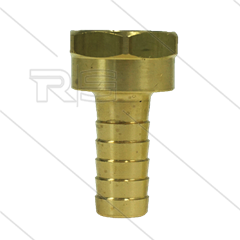 Slangpilaar - messing - Ø13mm - 1/2" bi