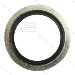 Multi-seal afdichtring - staal - 1/2" - dikte 2,5mm