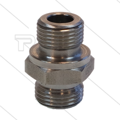 Verloopnippel - RVS - 3/8" bu x M22x1,5 bu (15L)
