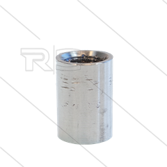 Sok - RVS - 1/8" bi - rond
