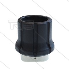 TD1P - kantelbare nozzlehouder - met isolatie - 200 Bar - 40 l/min - max 90°C - 1 x 1/4" BSP bi