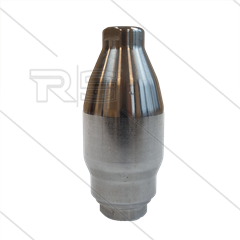 UR60 vuilfrees 0.070 - 1/4" bi - 600 Bar - RVS
