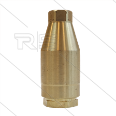 TN201 Vuilfrees 0.020 - 1/4" bi - zonder rubber - 255 Bar - spuithoek  30°