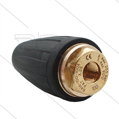 TN255 Vuilfrees 0.100 - 1/4" bi - max 255 Bar - uitvoering zonder veer