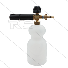 LS3-2 - schuimlans met flacon 1 Ltr - nozzle 1,25mm - 60 tot 160 Bar - 5,5  tot 9 l/min - met bajonetnippel passend op Nilfisk (KEW)