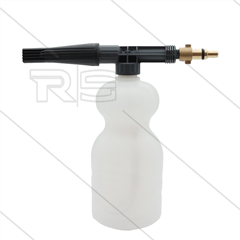 LS3-P schuimlans - verdraaibare straal - met flacon 1 Ltr - nozzle 110° - 20 tot 60 Bar - 5 tot 9 l/min - compleet met bajonetnippel passend op Nilfisk (KEW)