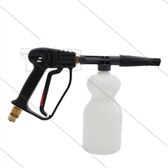 LS3-P schuimlans - verdraaibare straal - met flacon 1 Ltr - nozzle 110° - 20 tot 60 Bar - 5 tot 9 l/min - met pistool