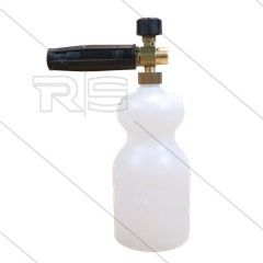 LS3-1 - schuimlans met flacon 1 Ltr - nozzle 1,40mm - 60 tot 160 Bar - 6,5 tot 10 l/min - 1/4" bi