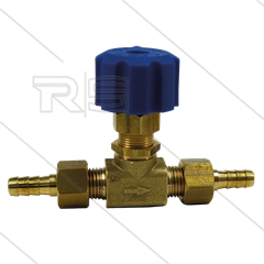 RD3 Chemicaliën doseerkraan - 28 Bar - 10 l/min - max 40°C - 2 x 1/4" bu / 2 x 7mm tule