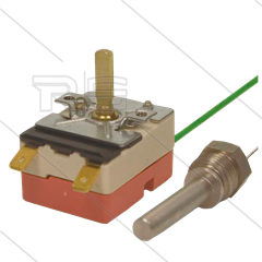 Thermostaat - Type EGO 55.13039.200 - 0 t/m 150°C - Capilair 920mm - voeler: Ø8mm L=45mm - 3/8" bu