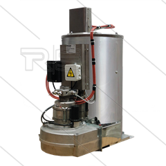 Branderketel - Tecno.mec - 230V - 18 t/m 21 l/min - 200 Bar - 78 kW - RVS mantel