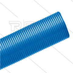 Stofzuigerslang Carwash - Binnen Ø38mm - Buiten Ø50mm - blauw - rollengte van 16m