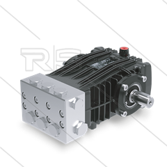 Udor BSC 15/20 S HD-pomp - RVS 316 - 15 l/min - 200 Bar - 1450 tpm - 5,7 kW - max 65°C - As Rechts - serie BS