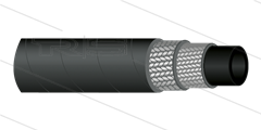HD-slang - 2SN-10-600 (3/8") - zwart - 600 Bar - Ø18,7mm - 150°C