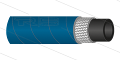 HD-slang - 1SC-12 (1/2") - blauw - 250 Bar - Ø19,1mm - 150°C