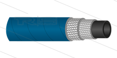 HD-slang - 2SN-10-600 (3/8") - blauw - 600 Bar - Ø18,7mm - 150°C