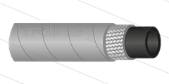 HD-slang - 1SN-315-08 (5/16") - grijs - 315 Bar - Ø14,7mm - 150°C