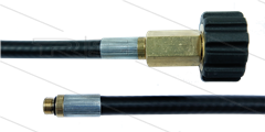 NW6 rioolslang - 20m - 300 Bar - zonder nozzle - M22x1,5 W x 1/8"bu met O-ring - max 100°C
