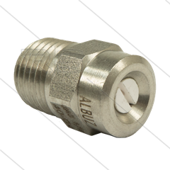 Nozzle 1/4" bu NPT - 25030 - keramisch - spuithoek 25°