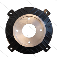 Flens voor 3,0 kW 220V motor - met pasrand inw. Ø90mm - IEC 100 - pomp W99 - pompserie 44  - E1 - E2