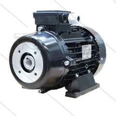 E-motor 5.5 kW - 230/400V - met flexkoppeling - Ø24mm inwendige as - IEC 112 - thermische beveiliging type S01