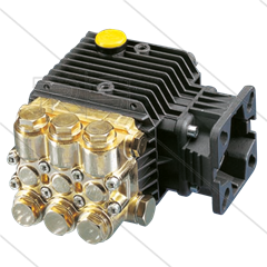 WW906A plunjerpomp - 8 l/min - 70 Bar - 3400 tpm - 1,10 kW - holle as met flens voor E-motor
