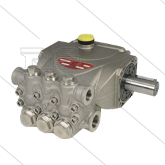 SS1C1515 plunjerpomp - RVS - 15 l/min - 150 Bar - 1750 tpm - 4,3 kW - max 85°C - As R - serie 53 SS1