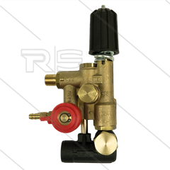 W2-1 voor Interpump serie 44 - 49 - 50 - 60 - 250 Bar - 11 tot 15 l/min - max 60°C - In: 1/2" bi