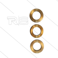 Kit 22 - Set messing ringen + O-ringen Ø20mm (3x) - Serie 50