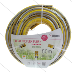 Quattroflex Plus - lagedrukslang - 19mm (3/4") - rol à 50m - Temp: -20° tot 60°C - 12 Bar