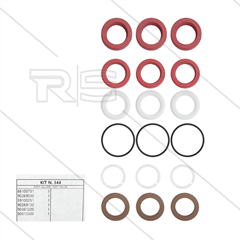 Kit 344 - Manchetset Ø20mm voor 3 plunjers  - Serie C3W