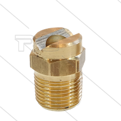 Chemicaliën nozzle - 3/8" bu - 50.120 - messing