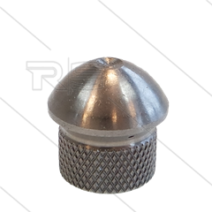 Rioolnozzle - 0.045 - 3x naar achter - Ø15mm - 1/8" bi - RVS