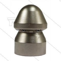 RU60 - Rioolnozzle - 0.600 - 1 x 2,25mm + 6 x 1,90mm - 300 Bar - max 160°C - 3/4" bi - vernikkeld