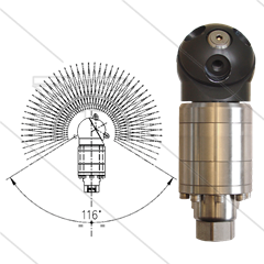 A42-R2 - tankreiniger - 40 tot 140 Bar - 20 tot 25 l/min - exclusief nozzles - nozzle type: 3 x 1/8"
