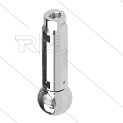 A30R - tankreiniger - RVS303 - 30 tot 140 Bar - 25 tot 33 l/min - exclusief nozzles