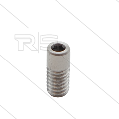 Nozzle 020 - 1,0mm - RVS 303 - M4 - groen 