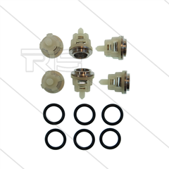 Udor Kit 1 - Kleppenset (6x) - serie PN + PW 