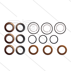 Udor Kit 129 - Manchetset voor 3 plunjers Ø20mm - serie CK