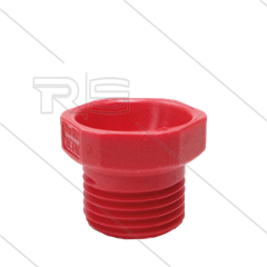 Nozzlehouder voor lans chemie-pistool CP12 - rood - 1/2" bu