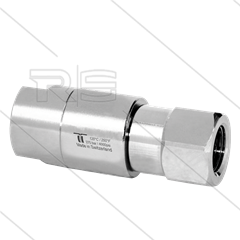 DGS Swivel - recht - 2 lagers - 2 x 3/8" bi - 275 Bar - NW6 - 30 tpm - max 120°C