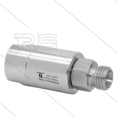 DGL Swivel - recht - 3 lagers - 1/4" bi x M18x1,5 bu - 275 Bar - NW6 - 1000 tpm bij max 30°C