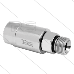 DGLI Swivel - recht - 3 lagers - 3/8" bi x 3/8" bu - 275 Bar - NW6 - 1000 tpm bij max 30°C