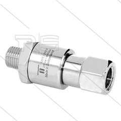 DGV Swivel - recht - 1 lager - 1/4" bi x 1/4" bu  - 275 Bar - NW6 - 30 tpm - max 120°C