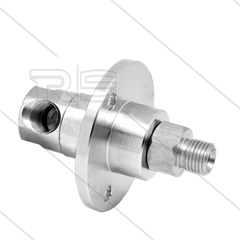 DGF Swivel - haaks - met flens - 3 lagers - 3/8" bi x 3/8" bu - 275 Bar - NW6 - 1000 tpm bij max 30°