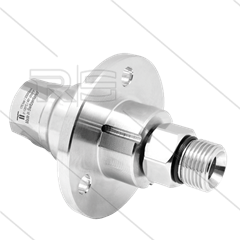 DXF Swivel - recht - met flens - 3 lagers - 1/4'' bi x 3/8" bu - 170 Bar - NW6 - 2000 tpm - max 120°